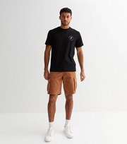 New Look Rust Relaxed Fit Cargo Shorts